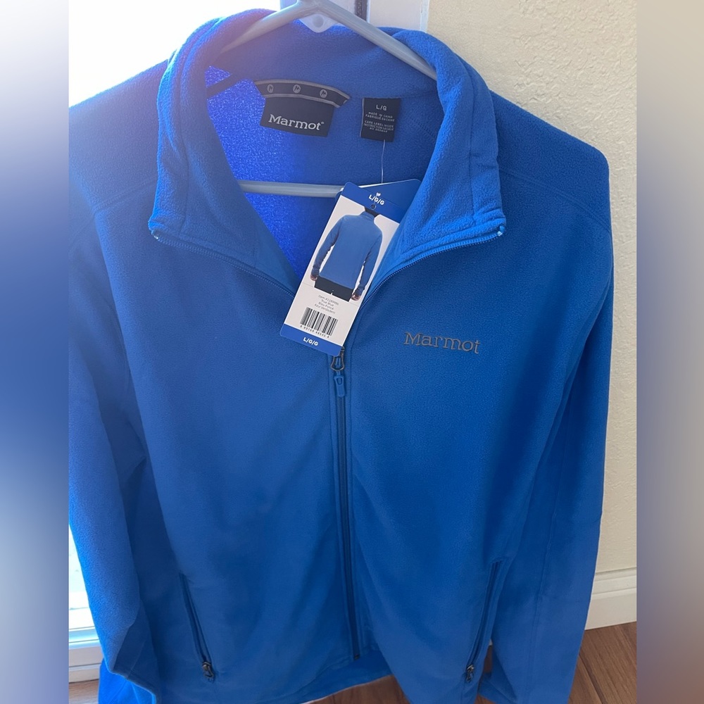 Marmot ESS Tech Fleece Jacket Full Zip Men's Large